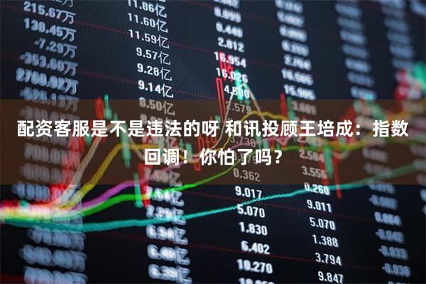 配资客服是不是违法的呀 和讯投顾王培成：指数回调！你怕了吗？